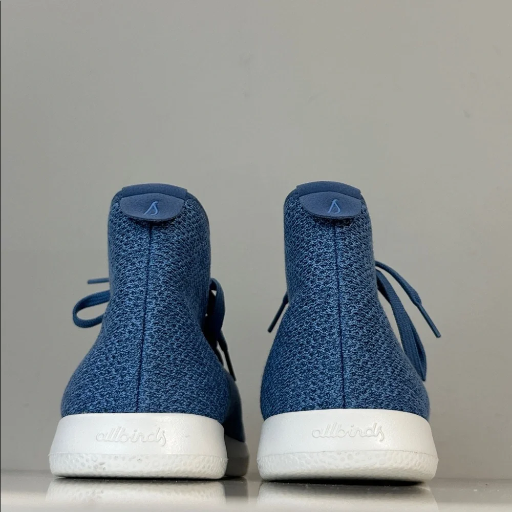 Allbirds Men’s Tree Toppers Nikau Saphire (White‎ Sole) Size 10